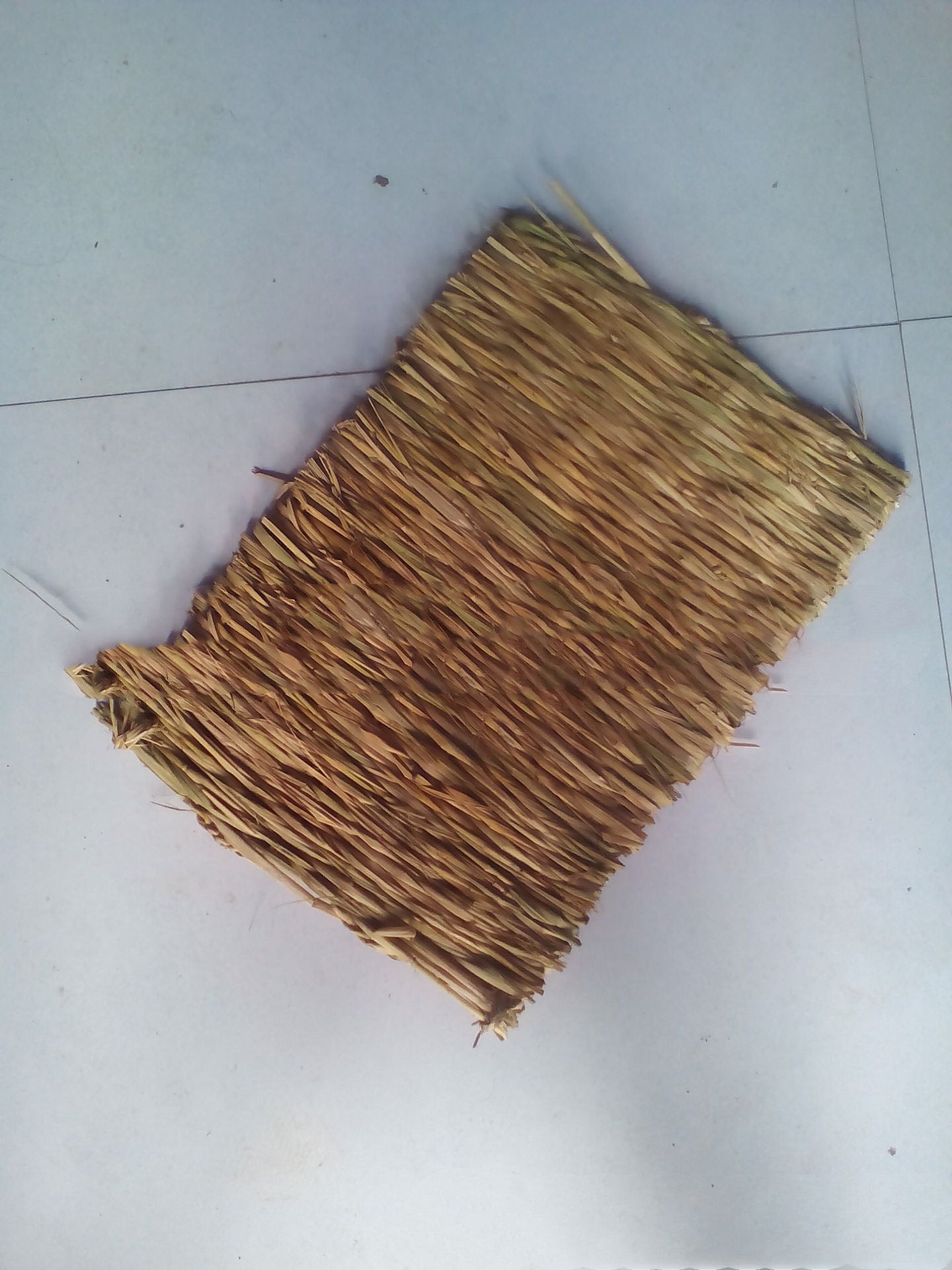 Natural straw mat - Premium Castor Oil from erDouckan - Just $12.25! Shop now at Concordia Style Boutique