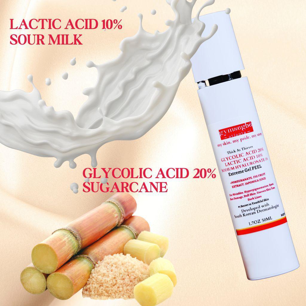 Thick As Thieves Pure Glycolic Acid Lactic Acid Extreme Gel Peel - 50ml - Concordia Style Boutique