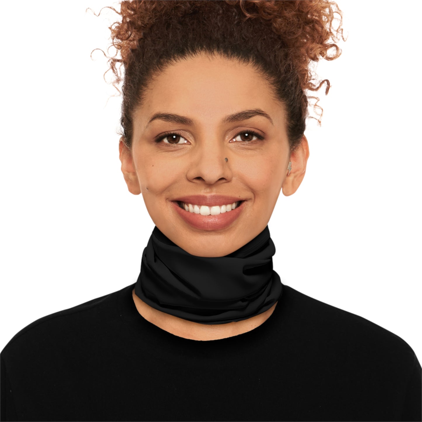 Black Lightweight Neck Gaiter - Concordia Style Boutique