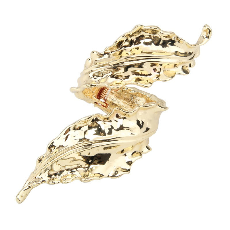 Retro gold leaf spiral bracelet - Premium Bracelet from Concordia Style Boutique - Just $18.28! Shop now at Concordia Style Boutique