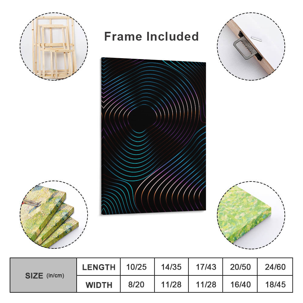 Canvas Print Multiple sizes Unframed & Framed (Vertical) - "The Records" - Premium Artwork from Concordia Style Boutique - Just $55.98! Shop now at Concordia Style Boutique