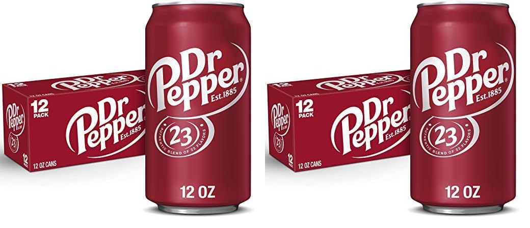 Dr Pepper Soda, 12 fl oz cans, 12 pack - Premium Dr Pepper Soda from Concordia Style Boutique - Just $12.57! Shop now at Concordia Style Boutique
