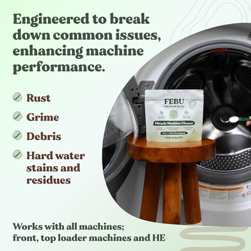 FEBU Multi-Use Machine Cleaner, Made in USA, 6 Oz - Concordia Style Boutique