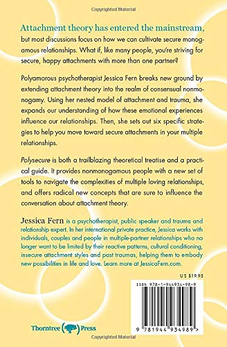 Book - Polysecure: Attachment, Trauma and Consensual Nonmonogamy - English