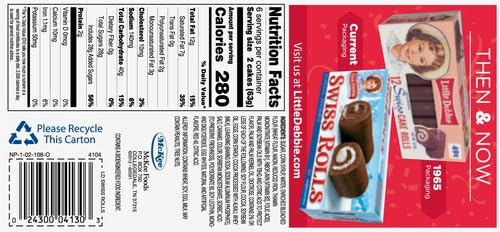 Little Debbie Swiss Rolls, 13 Ounce - Concordia Style Boutique