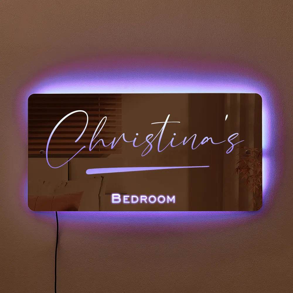 Personalised Name Mirror / Light Up Mirror - Concordia Style Boutique