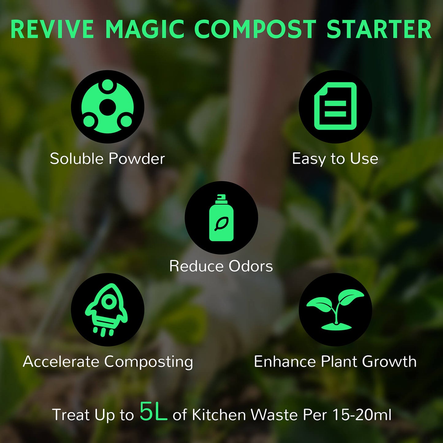 Revive Magic Compost Starter 1 Pack - Concordia Style Boutique