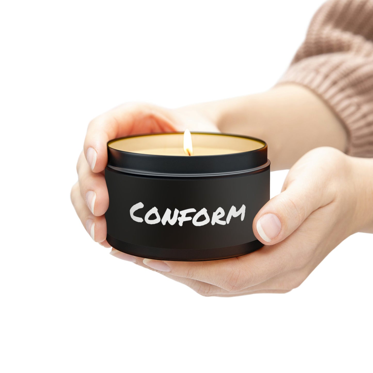 Tin Candle - "Conform" - Premium Tin Candle from Concordia Style Boutique - Just $9.33! Shop now at Concordia Style Boutique