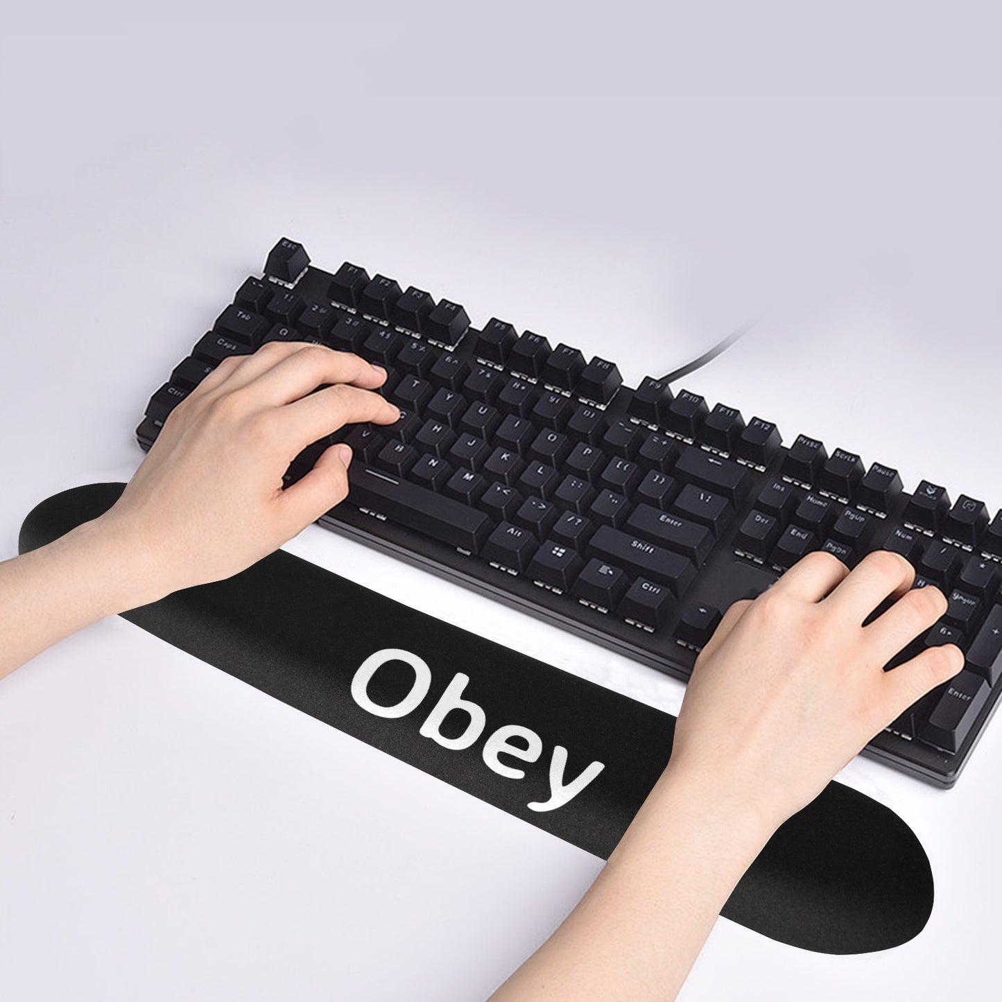 Keyboard Hand Rest - "Obey" - Premium Keyboard Hand Rest from Concordia Style Boutique - Just $35.14! Shop now at Concordia Style Boutique