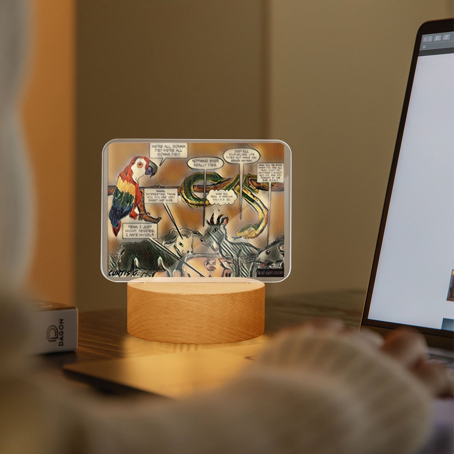 Acrylic Plaque with Stand - "Our Gang II" - Premium Acrylics from Concordia Style Boutique - Just $12.75! Shop now at Concordia Style Boutique