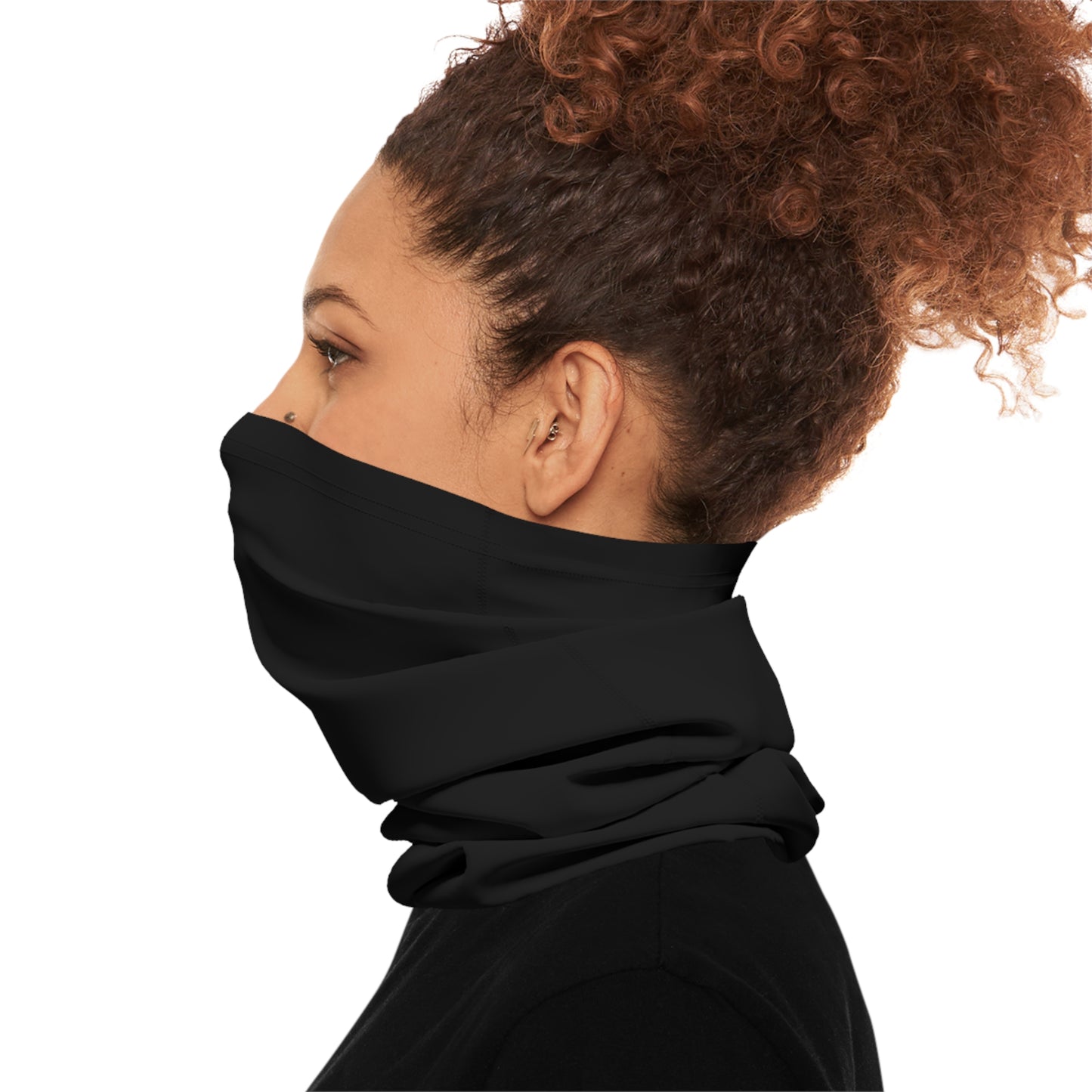Black Lightweight Neck Gaiter - Concordia Style Boutique
