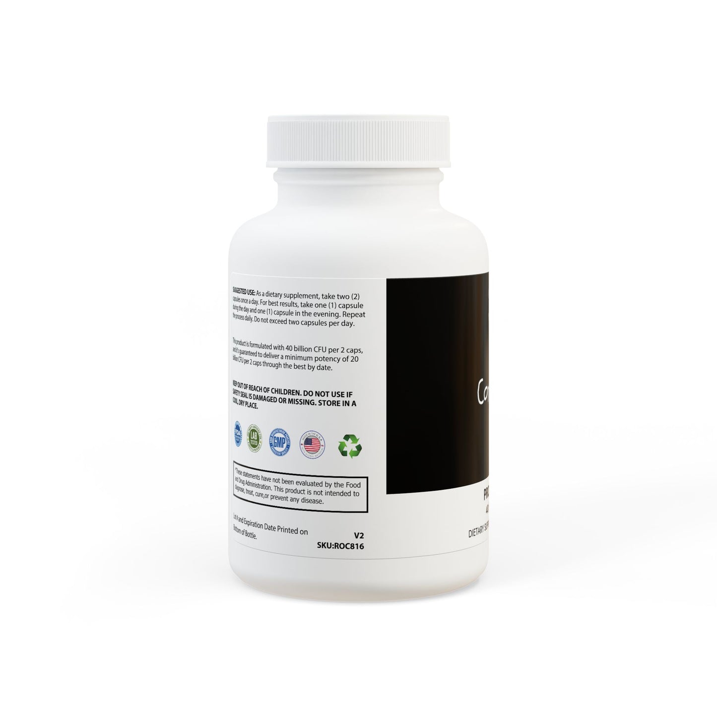 Probiotics Supplement (60 Capsules) - Concordia Style Boutique