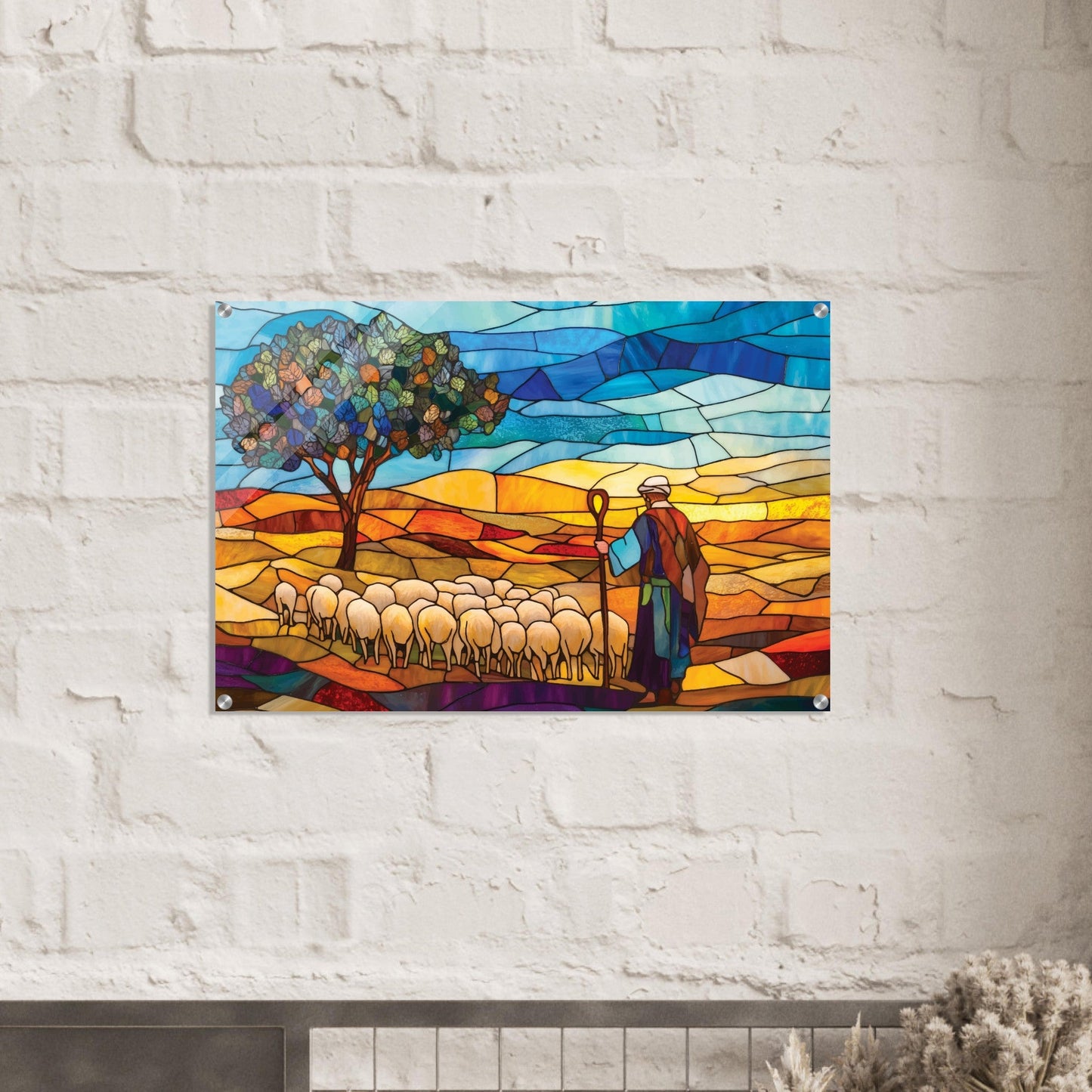 The Shepherd's Journey Acrylic Print