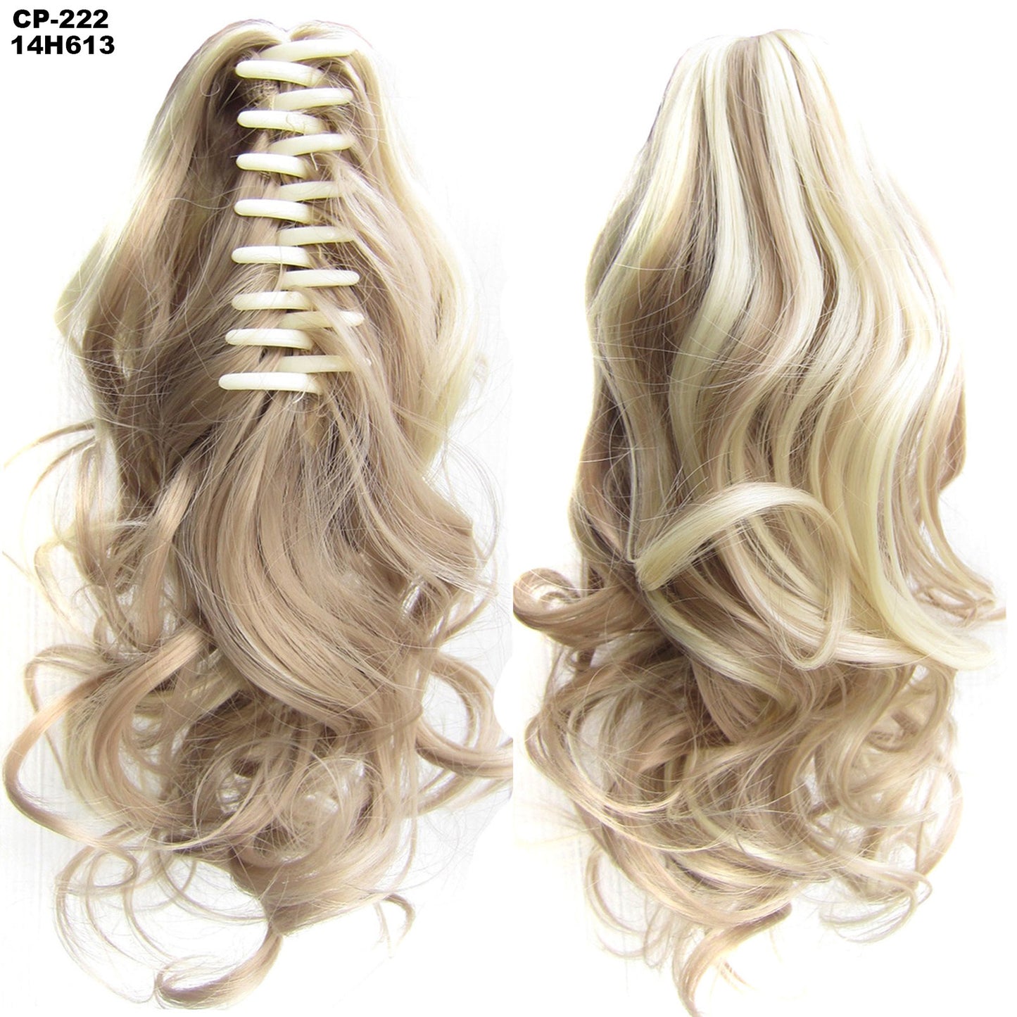 Long Wave Ponytail Wrap Around Ponytail - Clip In Hair Headwear - Gray Hairpiece Natural Extensions - Concordia Style Boutique