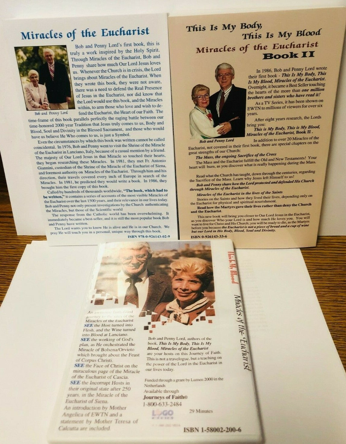 This is My Body,This is My Blood,Miracles of the Eucharist Books 1 & 2 + DVD