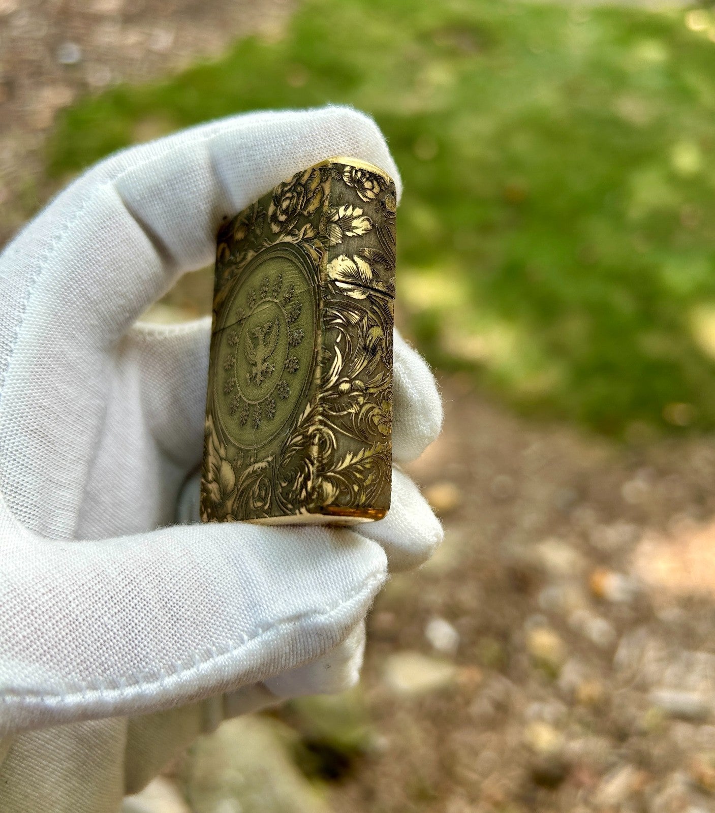 John Wick High Table Zippo | Solid Brass Armor Case | Deep Engraved | Made in US