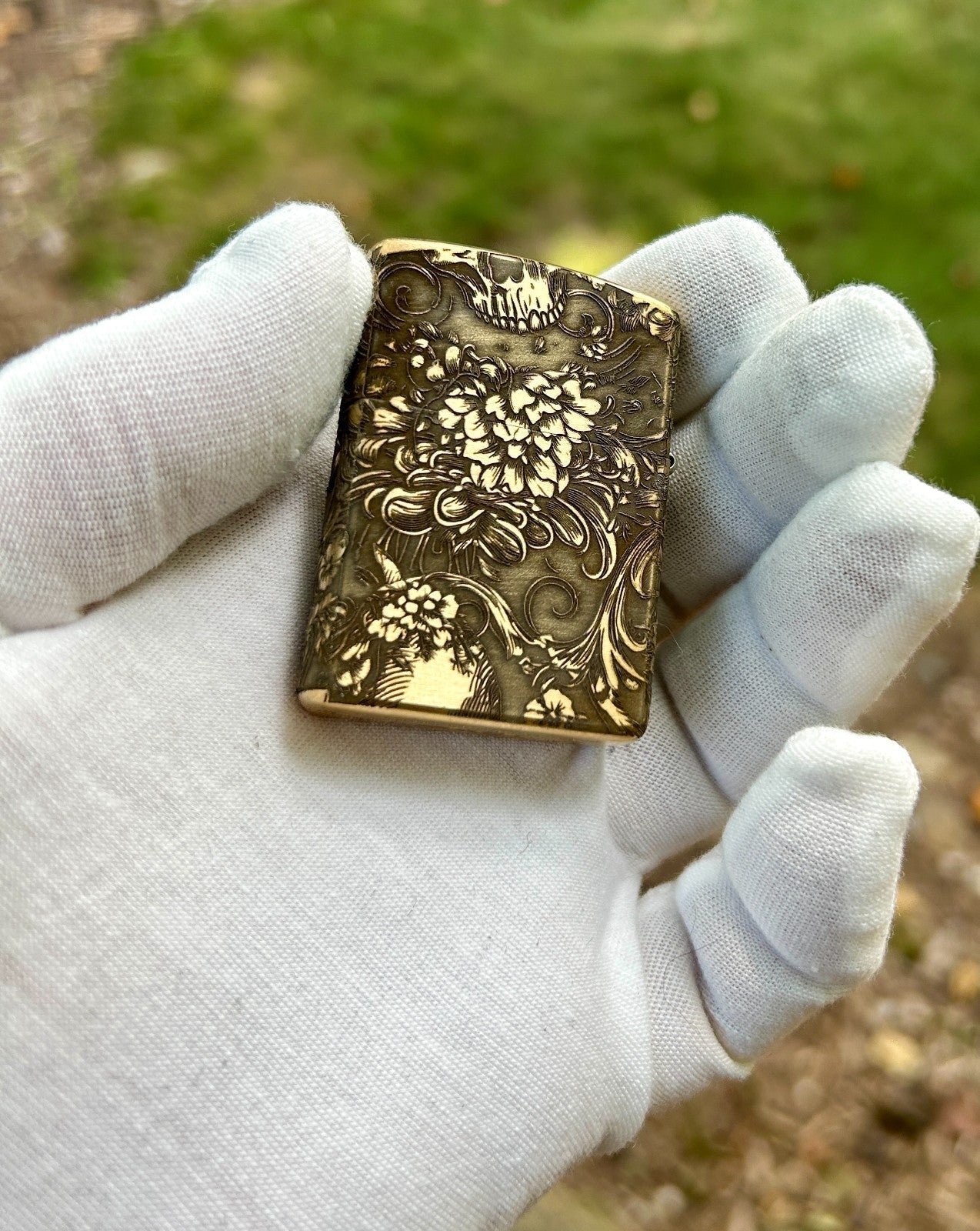John Wick High Table Zippo | Solid Brass Armor Case | Deep Engraved | Made in US