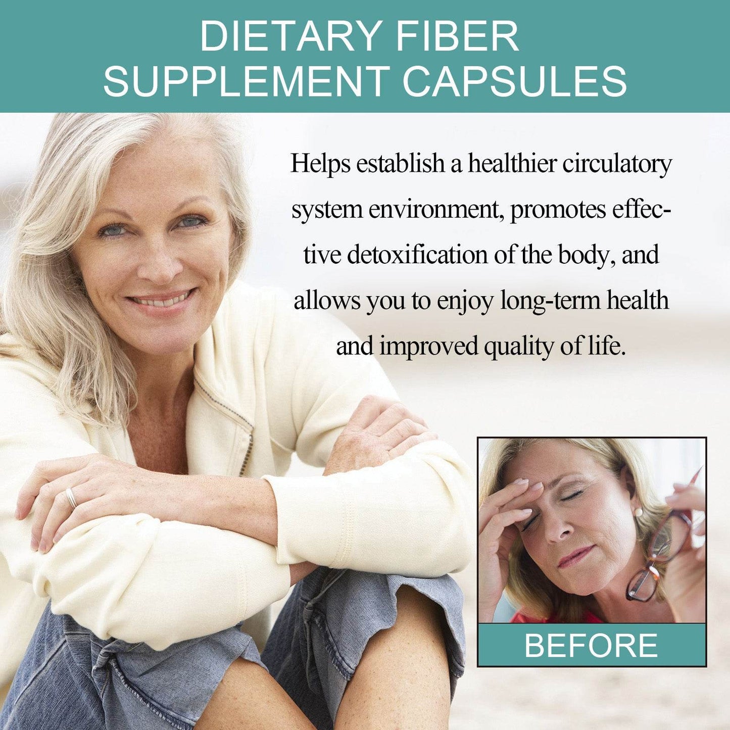 Googeer Dietary Fiber Supplement Capsules - Concordia Style Boutique