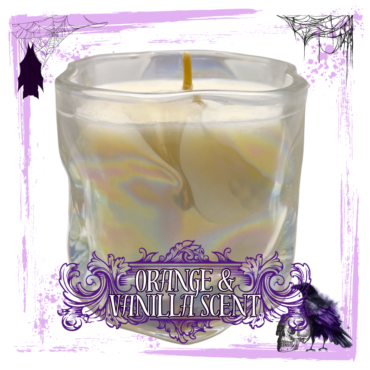 Summer Loving : Orange Vanilla Scented Candle