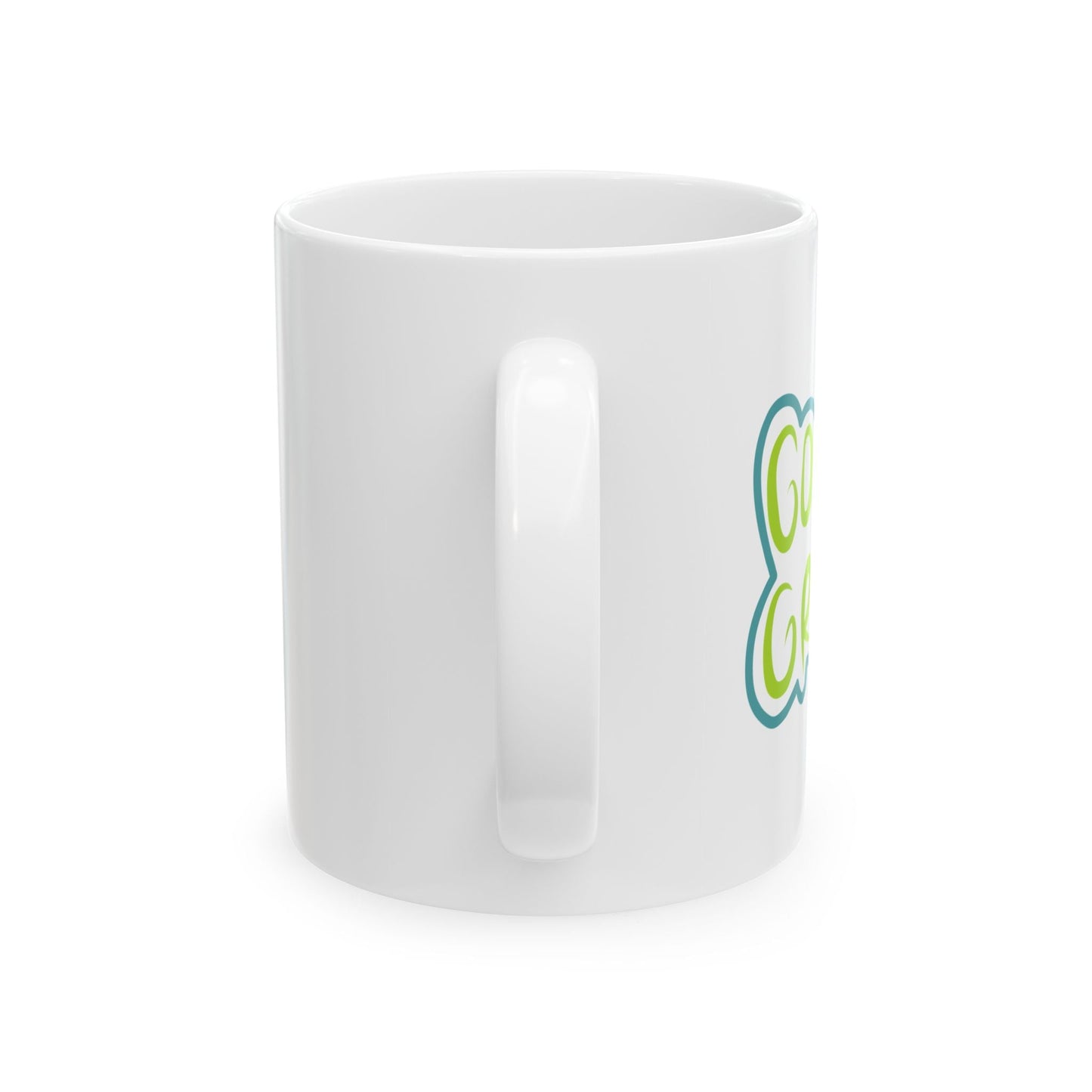 Go Green Ceramic Mug – Eco-Friendly, Statement Mug - Concordia Style Boutique