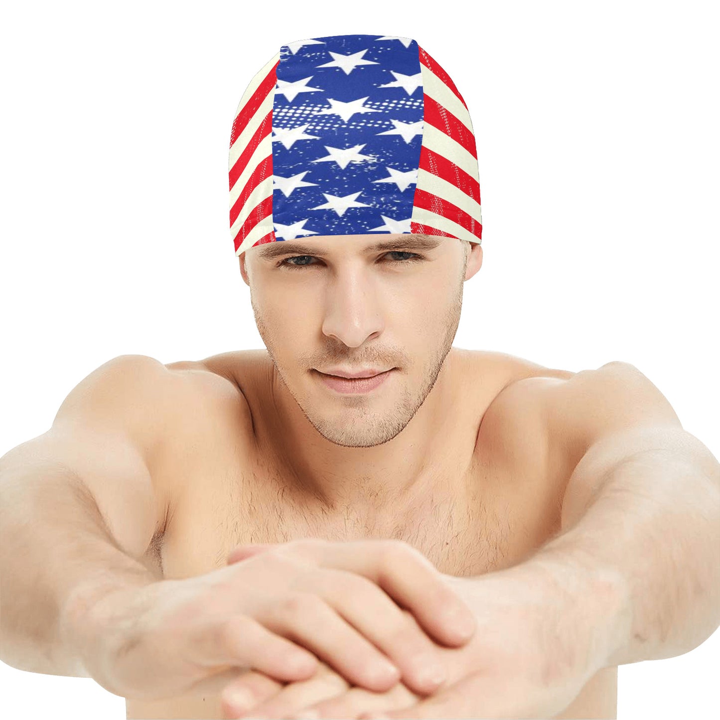 Swimming Cap - "Americana" - Premium Swimming Cap from Concordia Style Boutique - Just $15.32! Shop now at Concordia Style Boutique