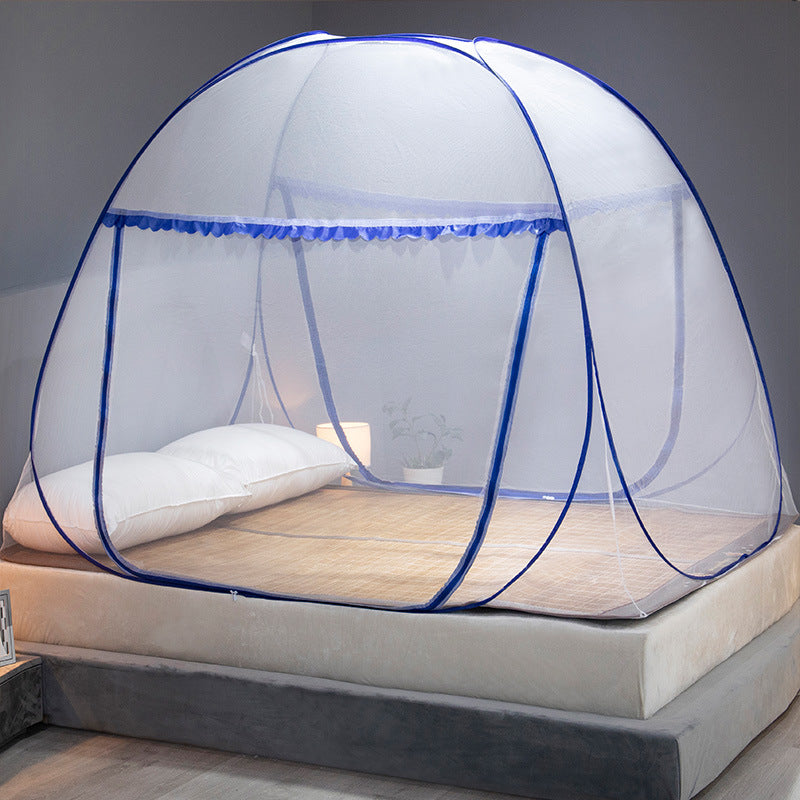 Mongolian Dome mosquito net for Sleeping - Steel wire bottomless folding - Single-door - Premium mosquito net from Concordia Style Boutique - Just $28.06! Shop now at Concordia Style Boutique