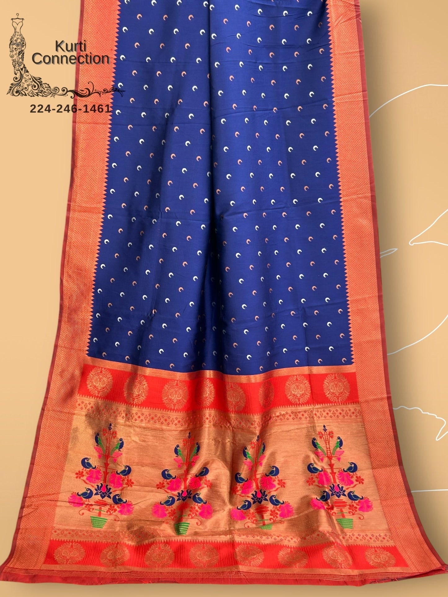 Art Silk Paithani Saree