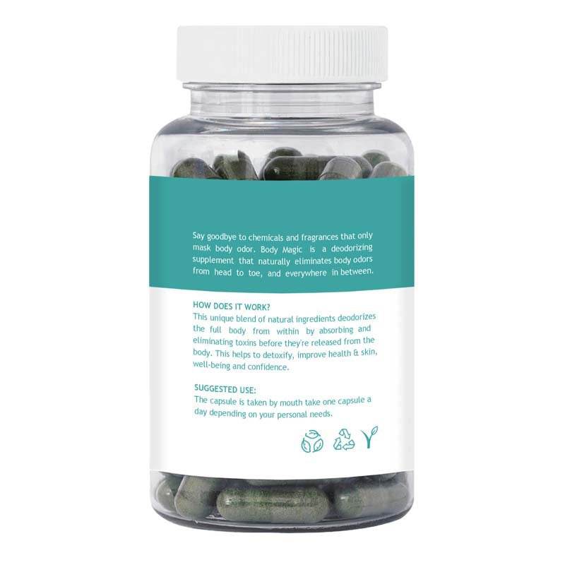 Body Magic Chlorophyll Capsules - Concordia Style Boutique