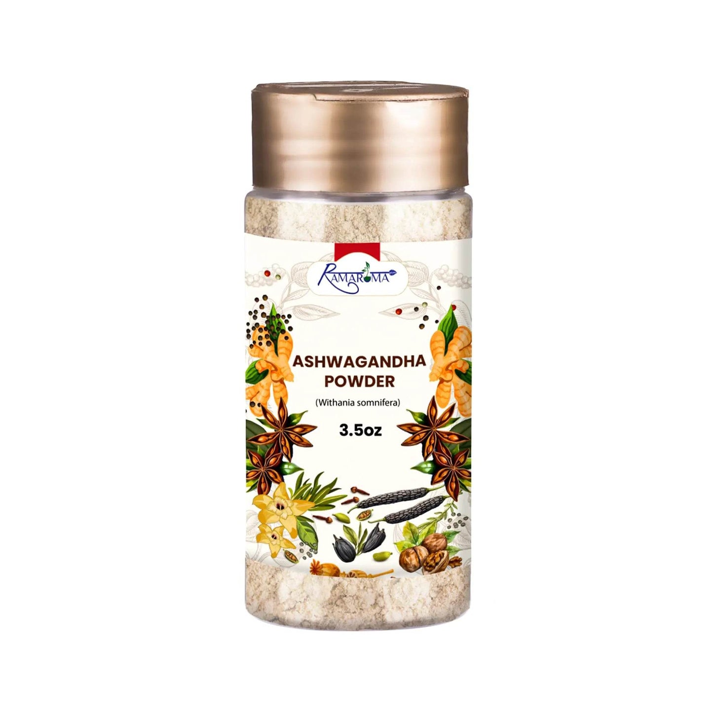 Ashwagandha Powder - Vegan Gluten-Free Kosher - Non-GMO - Uplift Mood - Herbal Supplement - 100% Natural - 8 oz (227 g)) - Concordia Style Boutique