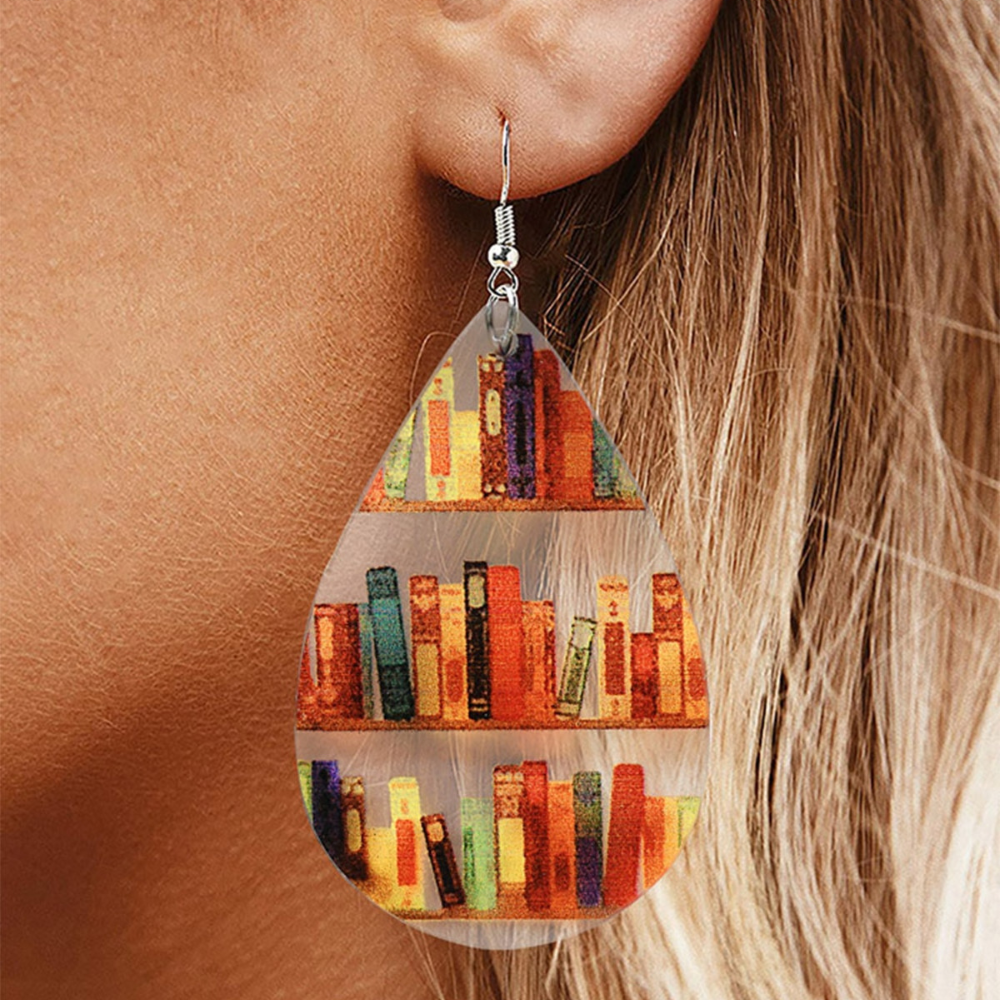BOOK LOVER EARRINGS (PAIR) - Concordia Style Boutique