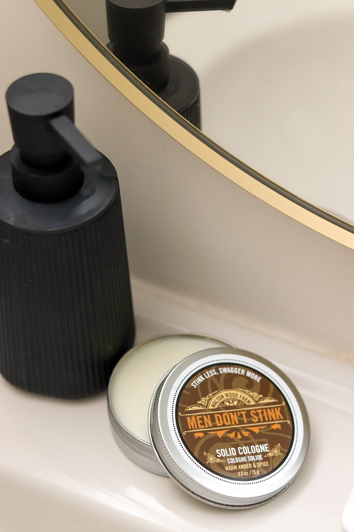 Men Don’t Stink - Solid Cologne 2.5 oz - Concordia Style Boutique