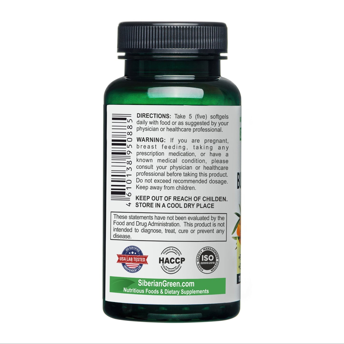 Pure Sea Buckthorn Oil Capsules – Max Potency for Optimal Health - Concordia Style Boutique