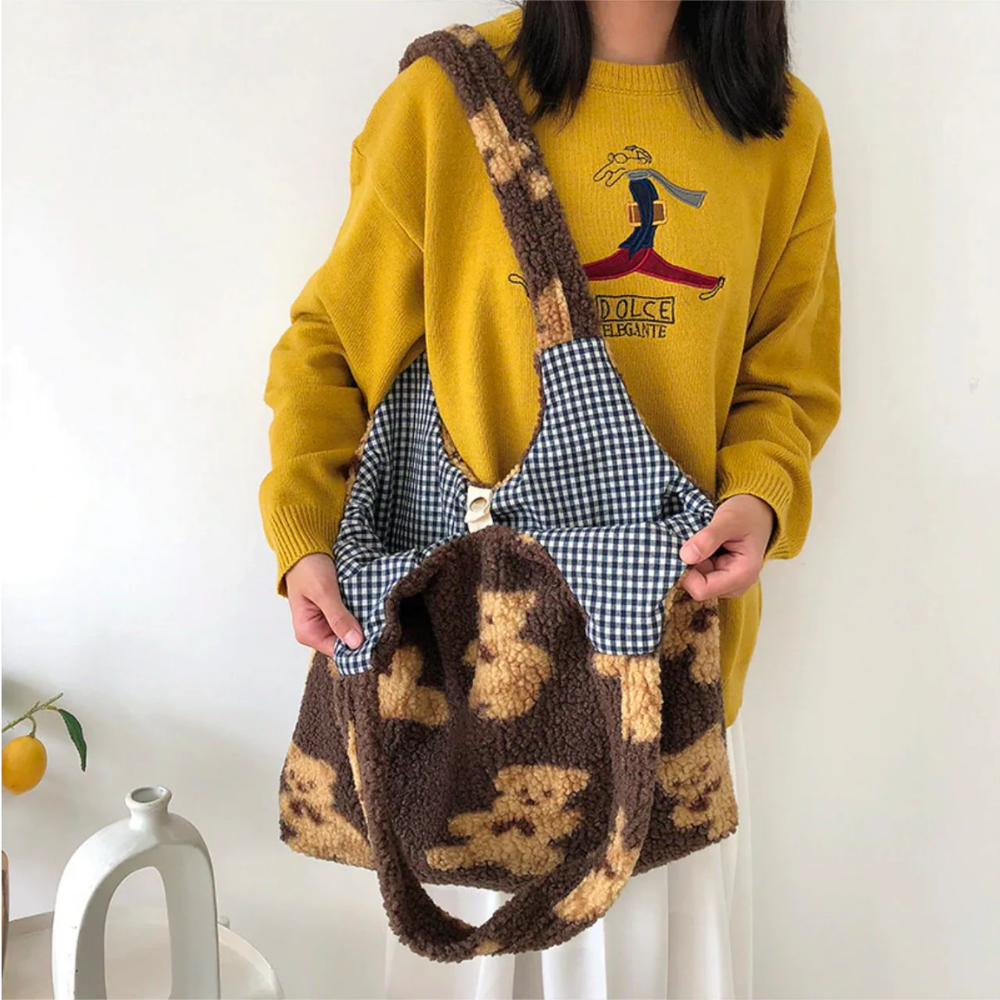 TEDDY BEAR TOTE - Concordia Style Boutique