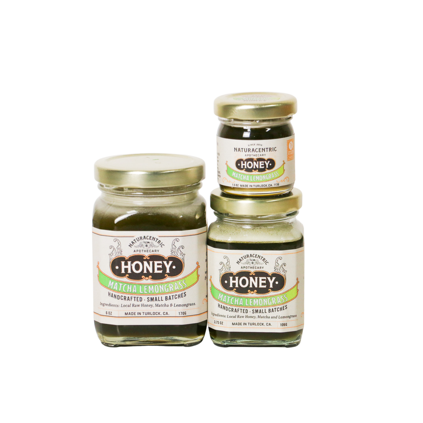 Matcha Lemongrass Infused Honey - Concordia Style Boutique