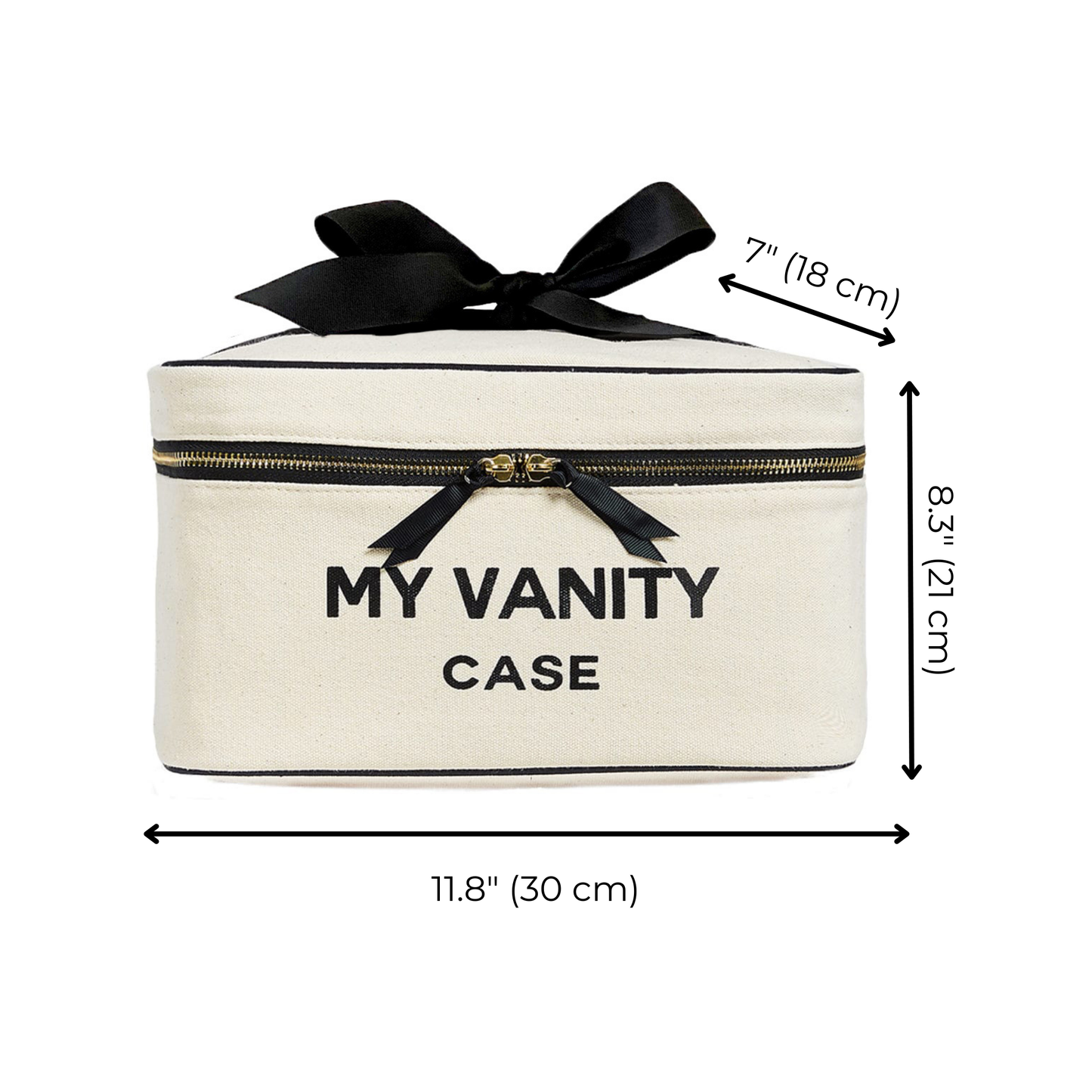 My Vanity Large Beauty Box, Cream - Concordia Style Boutique