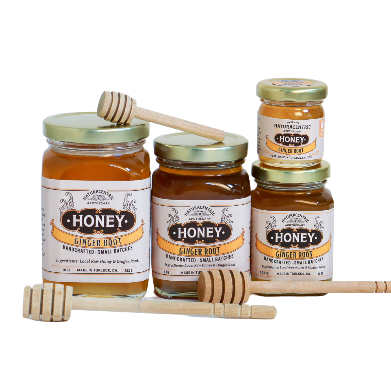 Ginger Infused Honey - Concordia Style Boutique