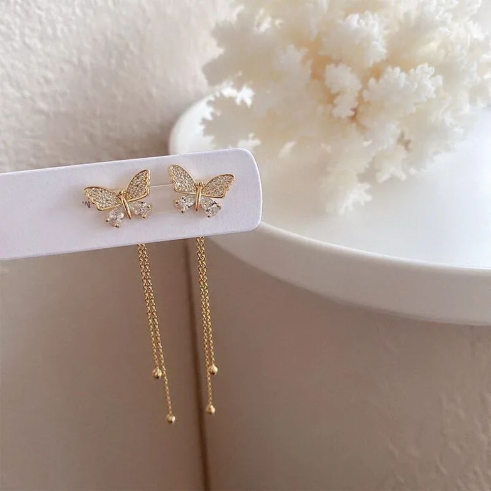 BUTTERFLY EARRINGS (PAIR) - Concordia Style Boutique