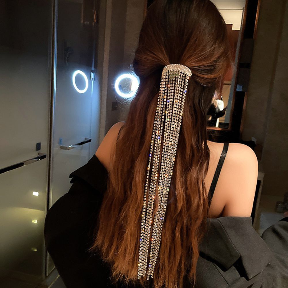 RHINESTONE HAIR TASSEL - Concordia Style Boutique