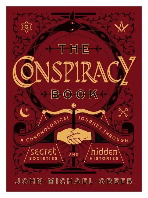 The Conspiracy Book: A Chronological Journey Through Secret Societies and Hidden Histories - Hardcover - Concordia Style Boutique