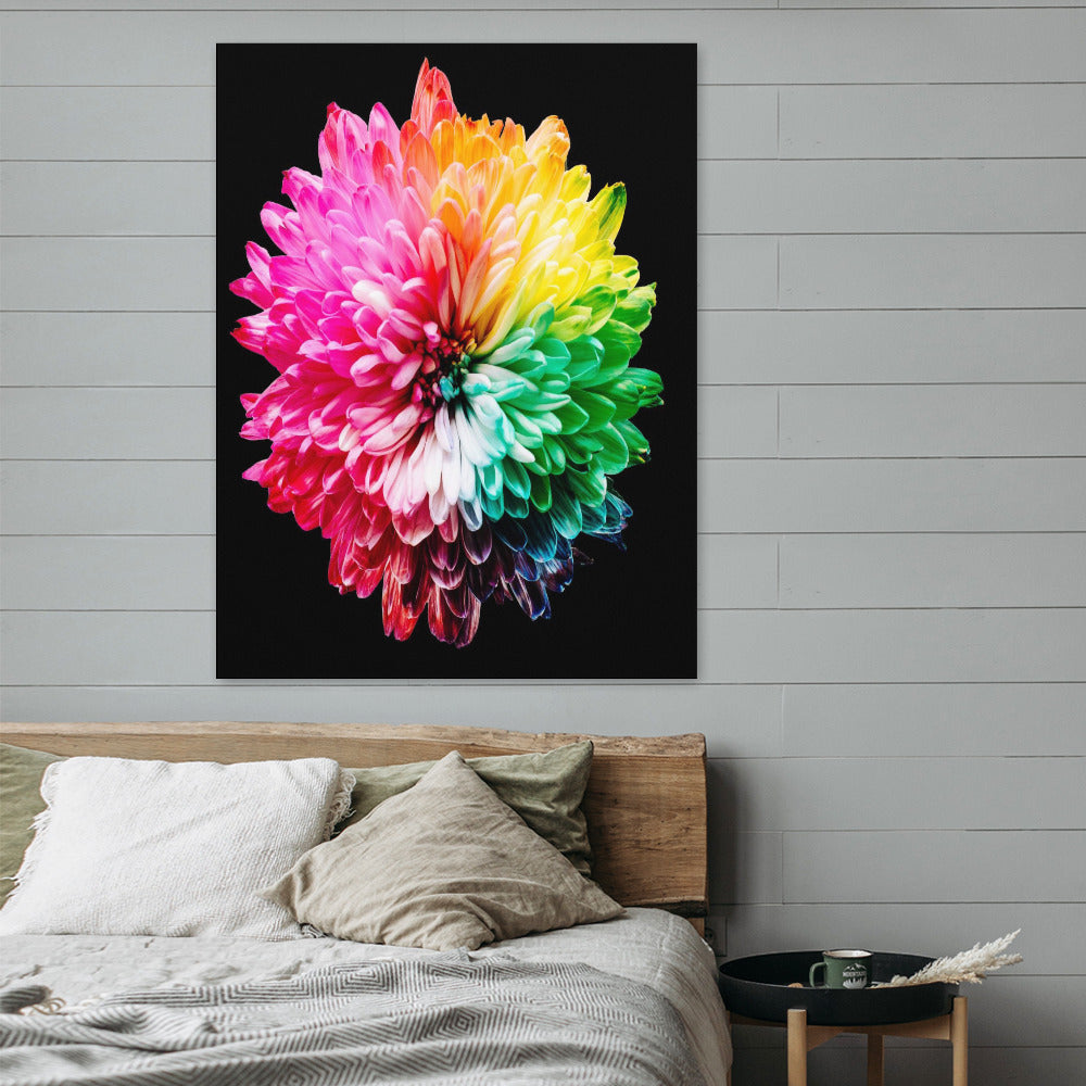 Canvas Print Multiple sizes Unframed & Framed (Vertical) - "The Flower" - Premium Artwork from Concordia Style Boutique - Just $55.98! Shop now at Concordia Style Boutique
