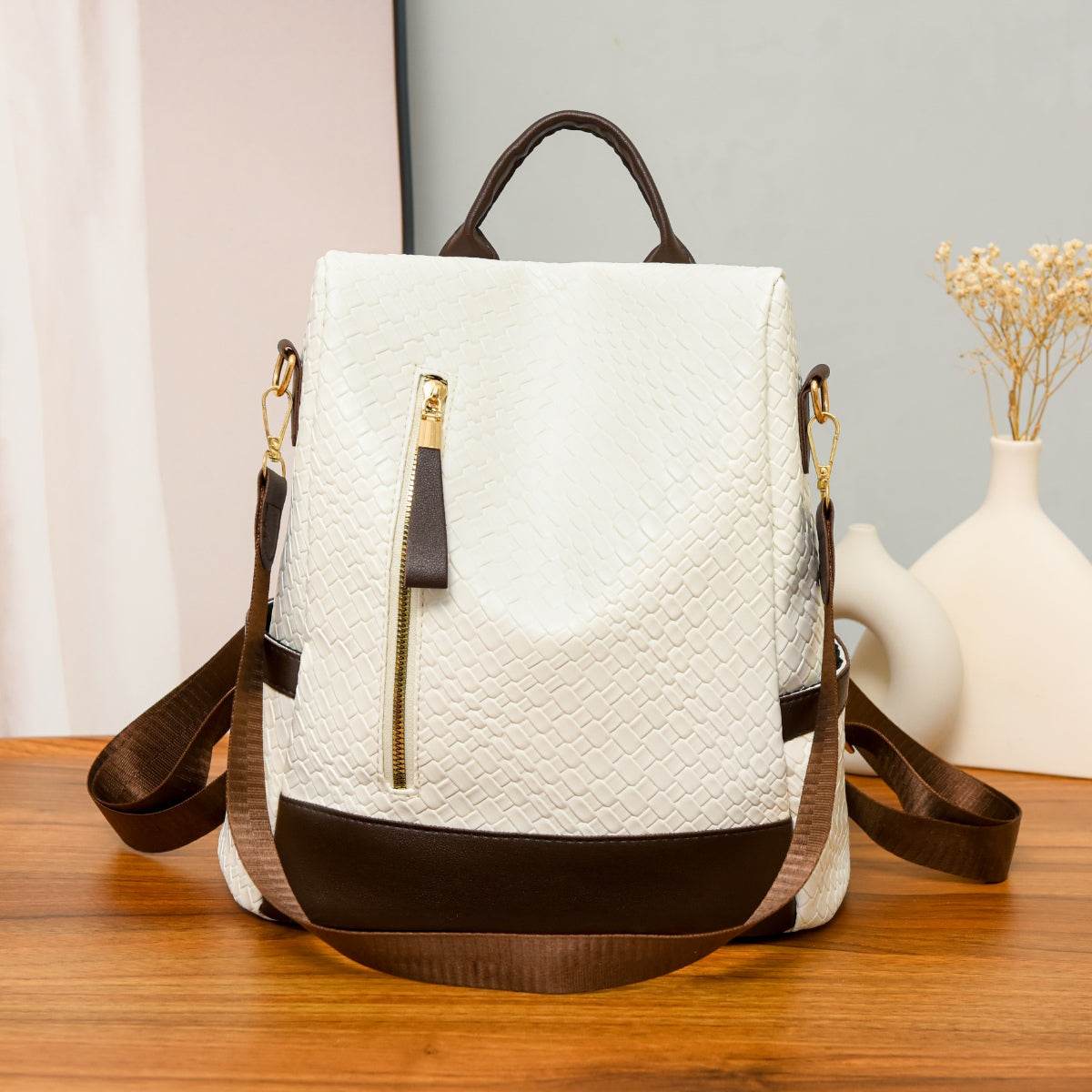PU Leather Backpack Bag - Concordia Style Boutique