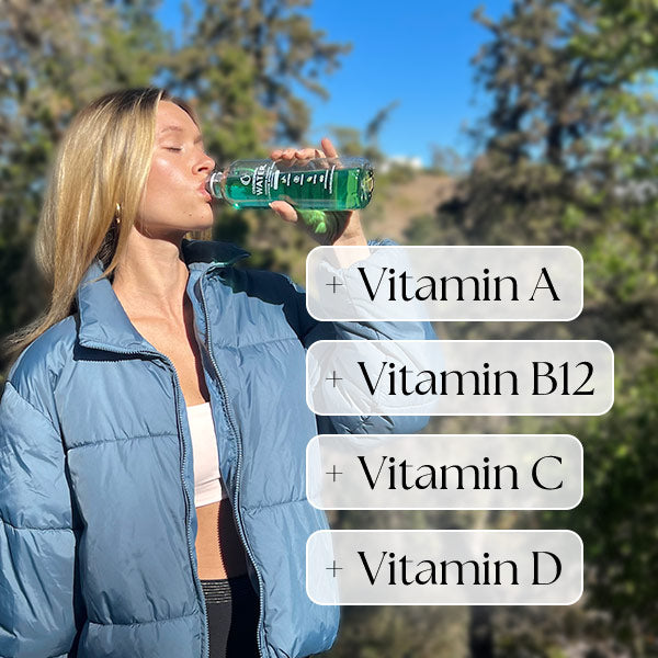 Chlorophyll Water® (Case of 6): Purified Mountain Spring Water with Essential Vitamins