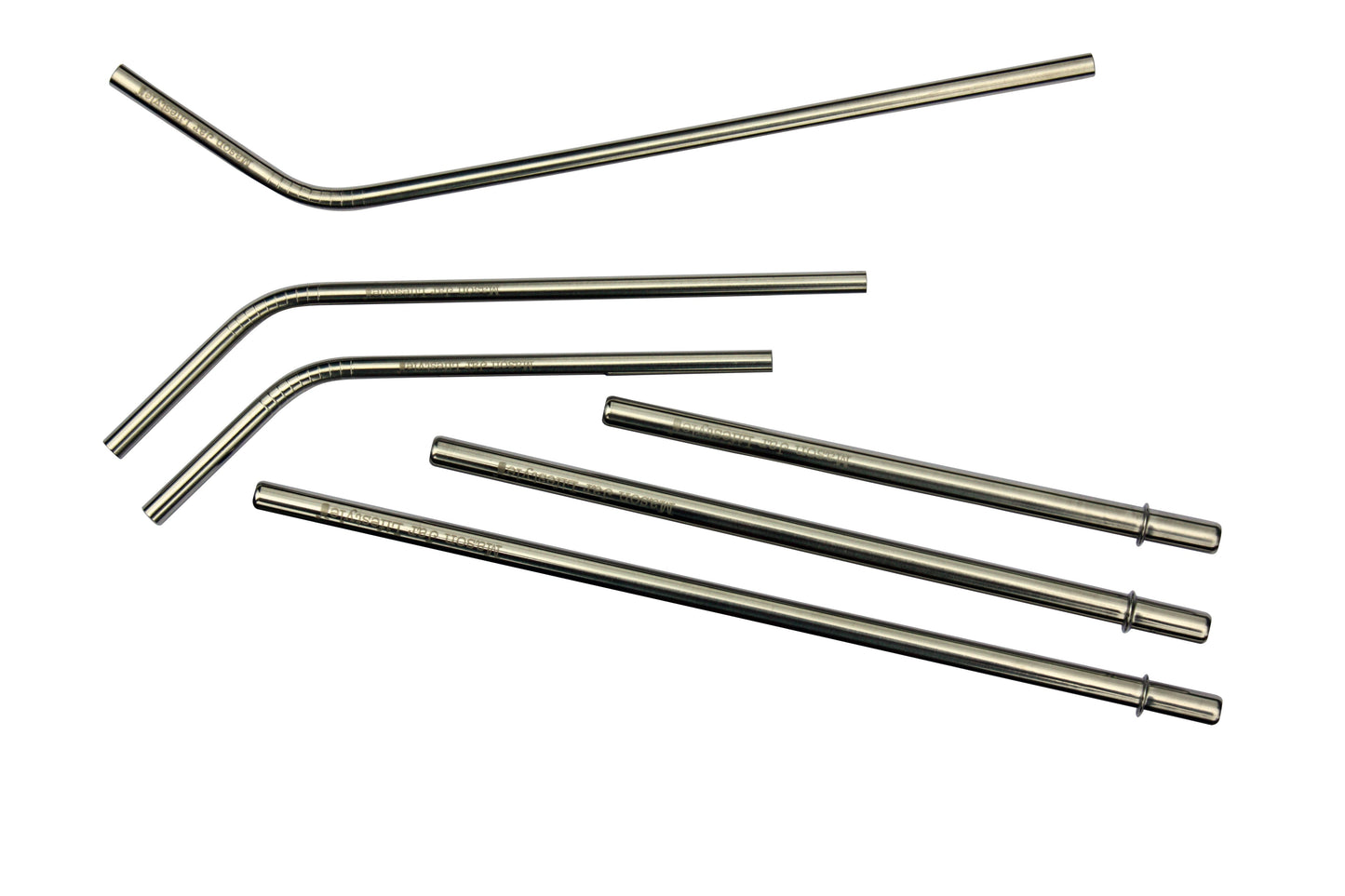Individual Stainless Steel & Glass Straws for Mason Jars - Concordia Style Boutique