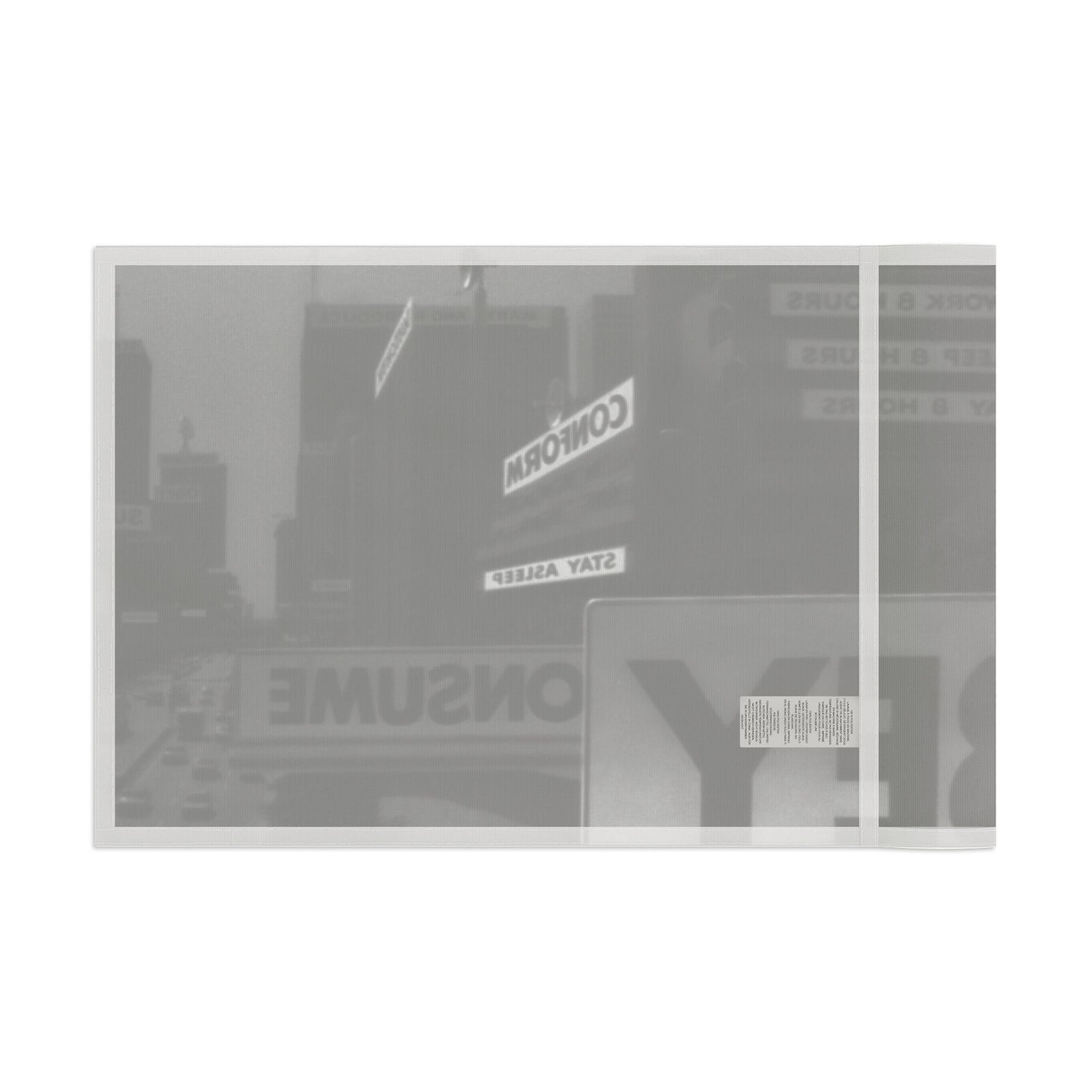 Urban Motivation Flag - "OBEY, CONFORM, STAY ASLEEP" - Premium Flags from Concordia Style Boutique - Just $24.88! Shop now at Concordia Style Boutique