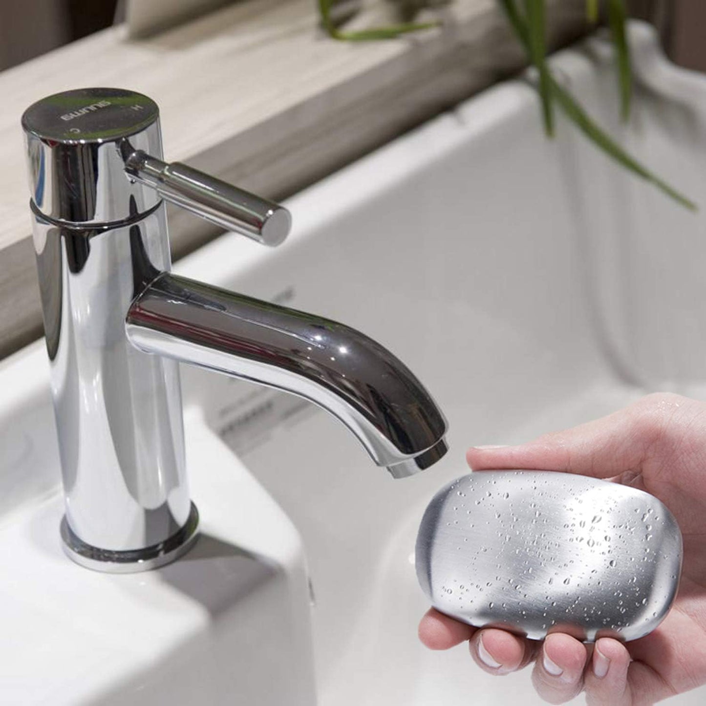 Stainless Steel Soap Bar Magic Fish Garlic Odor Remover