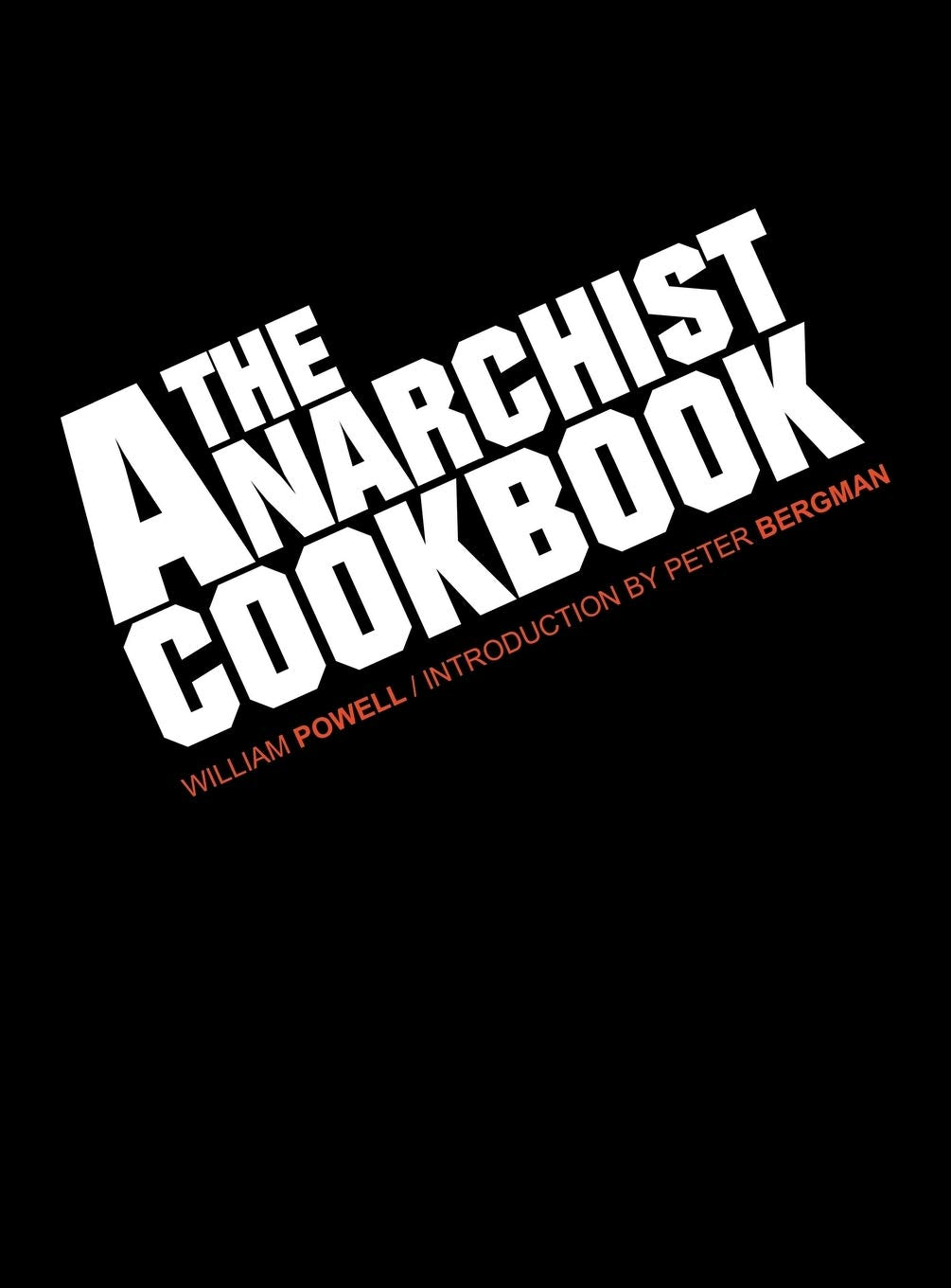 The Anarchist Cookbook - Concordia Style Boutique