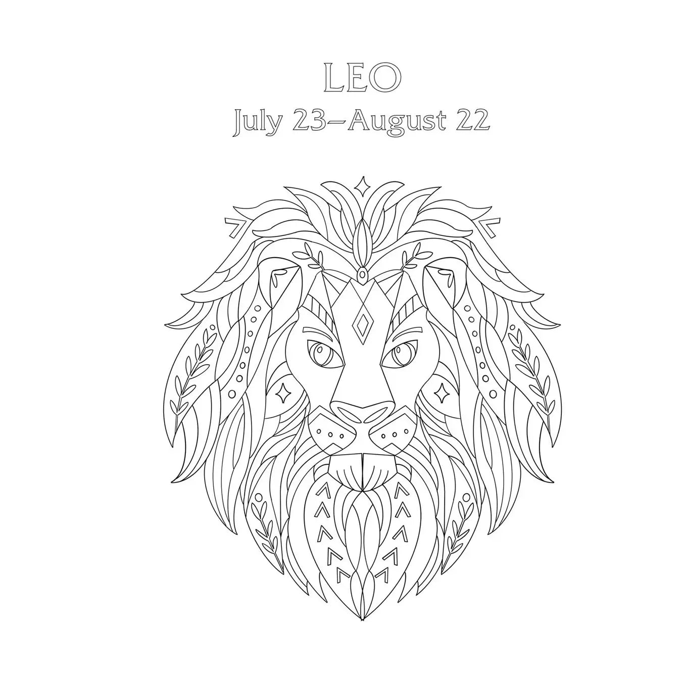 Coloring Book Leo - Concordia Style Boutique