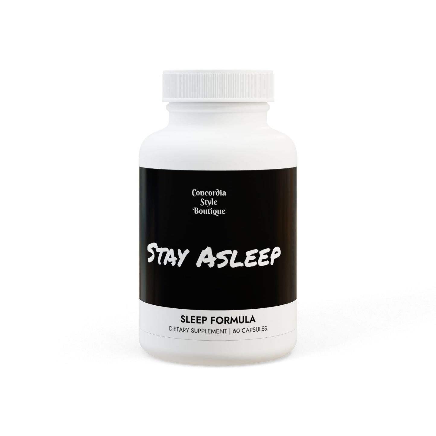 "Stay Asleep" - Sleep Supplement (60 Capsules) - Premium Food Supplements from Concordia Style Boutique - Just $17.57! Shop now at Concordia Style Boutique