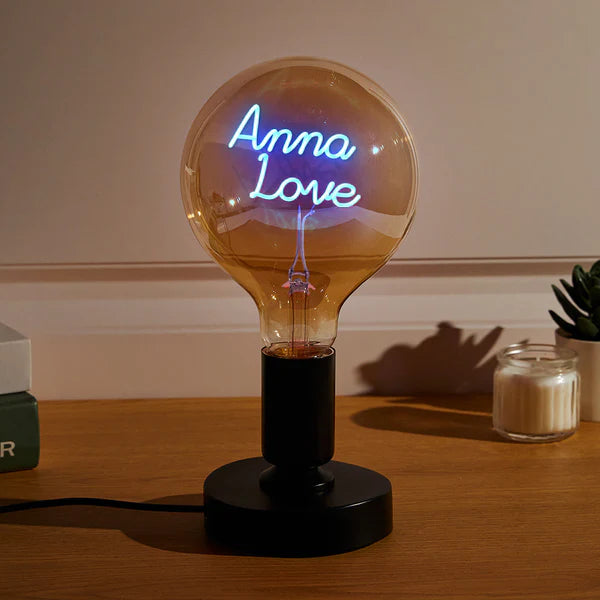 Personalized Custom Vintage Edison Led Filament Modeling Lamp with Custom Text - Soft Light Bulbs- Decorative Colorful Lights Led - Personalized Gift - Premium Lamp from Concordia Style Boutique - Just $25.20! Shop now at Concordia Style Boutique