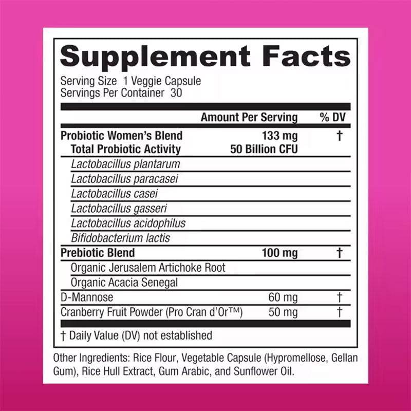 Women's Probiotic Capsules - Concordia Style Boutique